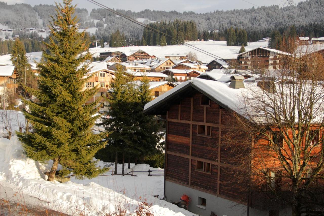 Bel App Aux Gets 10Mn Centre Ski Parking Tennis Prive Ле-Гет Экстерьер фото